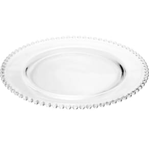 Sousplat Wolff De Cristal Pearl Redondo para Mesa Posta 32cm