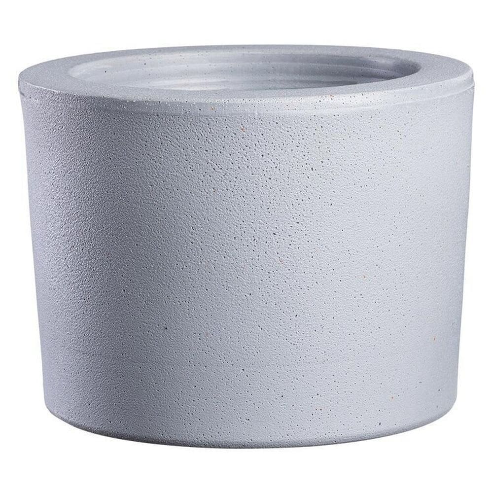 Conjunto de 20 Vasos Decorativo Gramado 12,7x16,6cm Afort Cinza