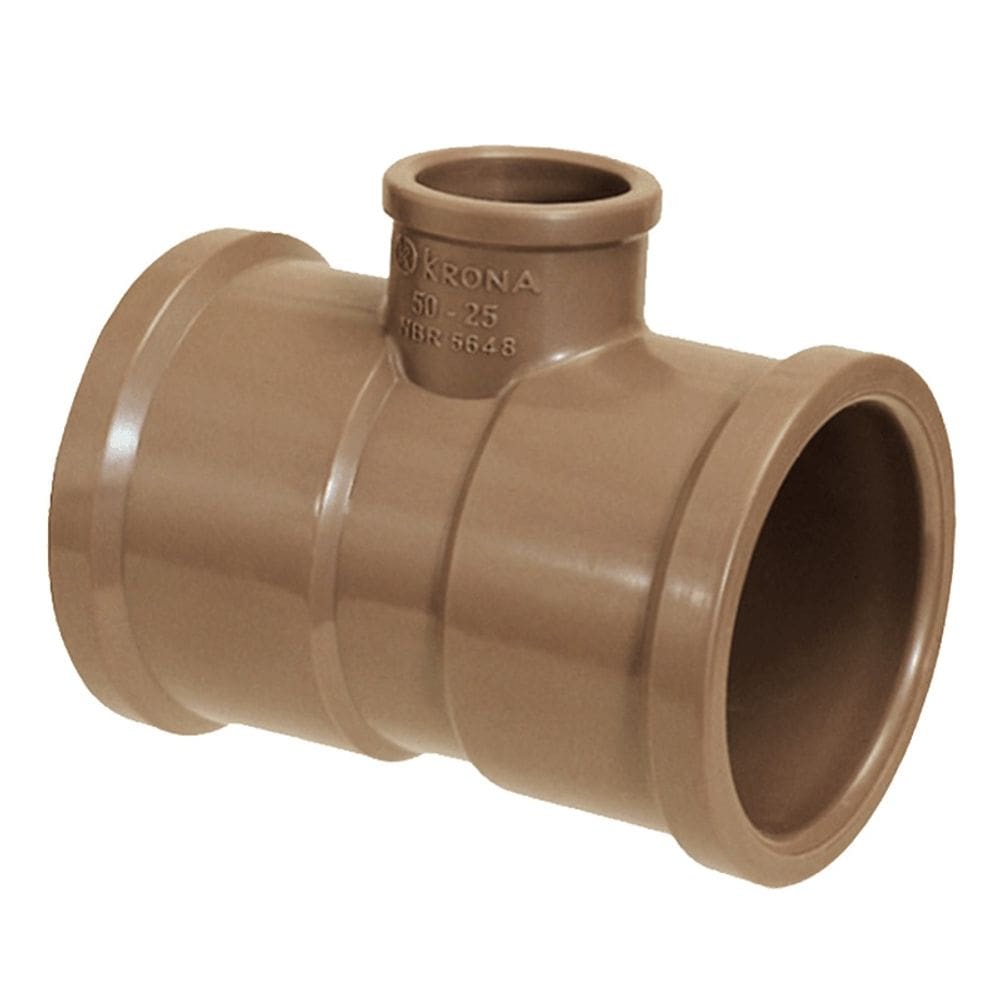 Te Reduçao Marrom 50X25MM Krona UN 0468
