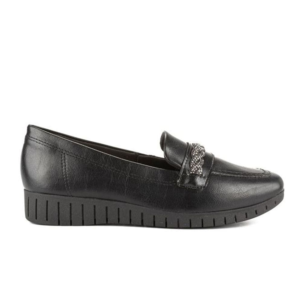 Sapato Feminino Campesí Loafer Preto L9167