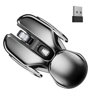 Mouse de Metal Gaming Ergonômico 2.4g - Usb