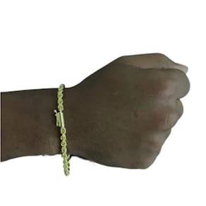 Pulseira 4mm 3x1 de Moeda Antiga Joias maciças