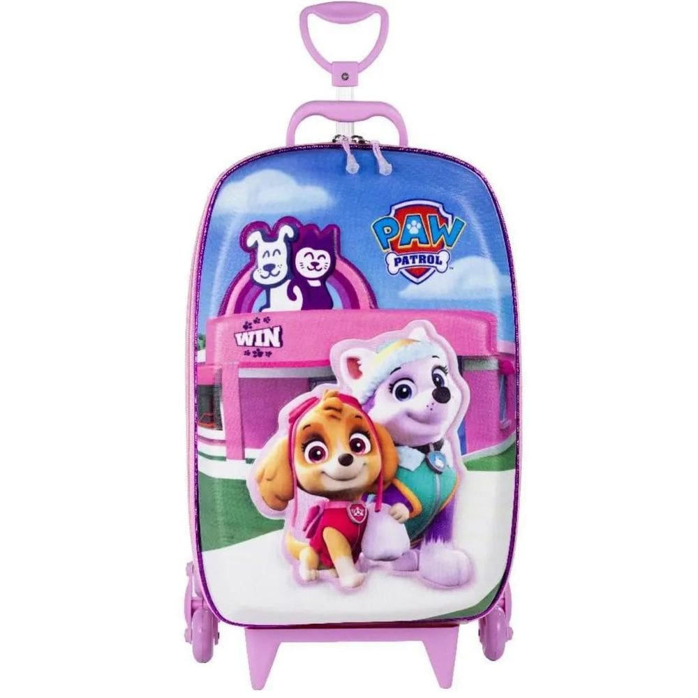Mochila Roda Tripla 3d Maxtoy Patrulha Canina Pet Shop