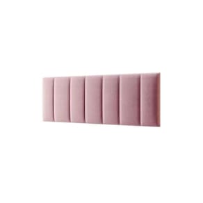 Cabeceira Casal Carla 160x60 Suede Rose - M&f Decor