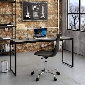 Escrivaninha 150cm Dynamica Compace Preto Onix