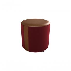 Puff Decorativo Sala Descando Copenhage Premium Veludo Matrix