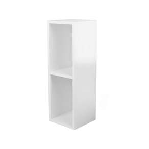Mesa De Cabeceira Branca Cama Solteiro Quarto SalaDiamante 20cm