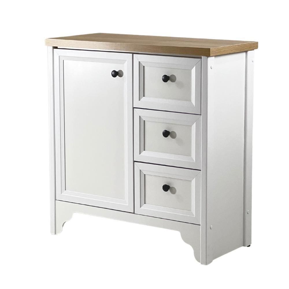 Gabinete Armário Banheiro Ditália C/tampo Bn-05 Branco