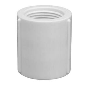 Luva Roscavel PVC Branca 1 Krona UN 0272