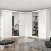Closet Casal Premium Clarice Plus 06 Portas 8 Gavetas Branco
