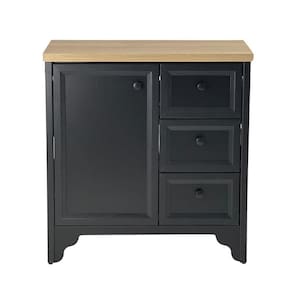Gabinete Armário Banheiro Ditália C/tampo Bn-05 Preto
