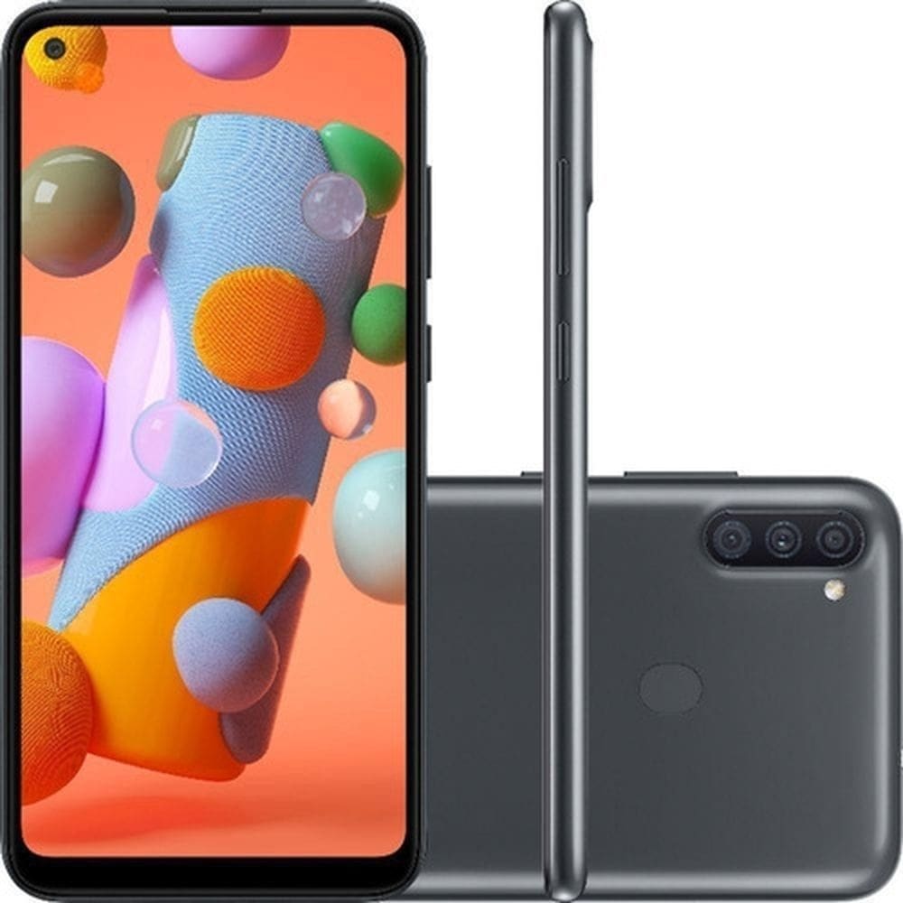 Usado: Samsung A11 64 GB Preto - Excelente