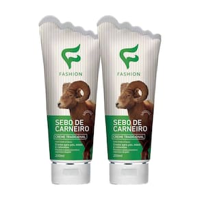 Kit 2 Und Creme Sebo De Carneiro Tradicional Para Mãos e Pés 200ml