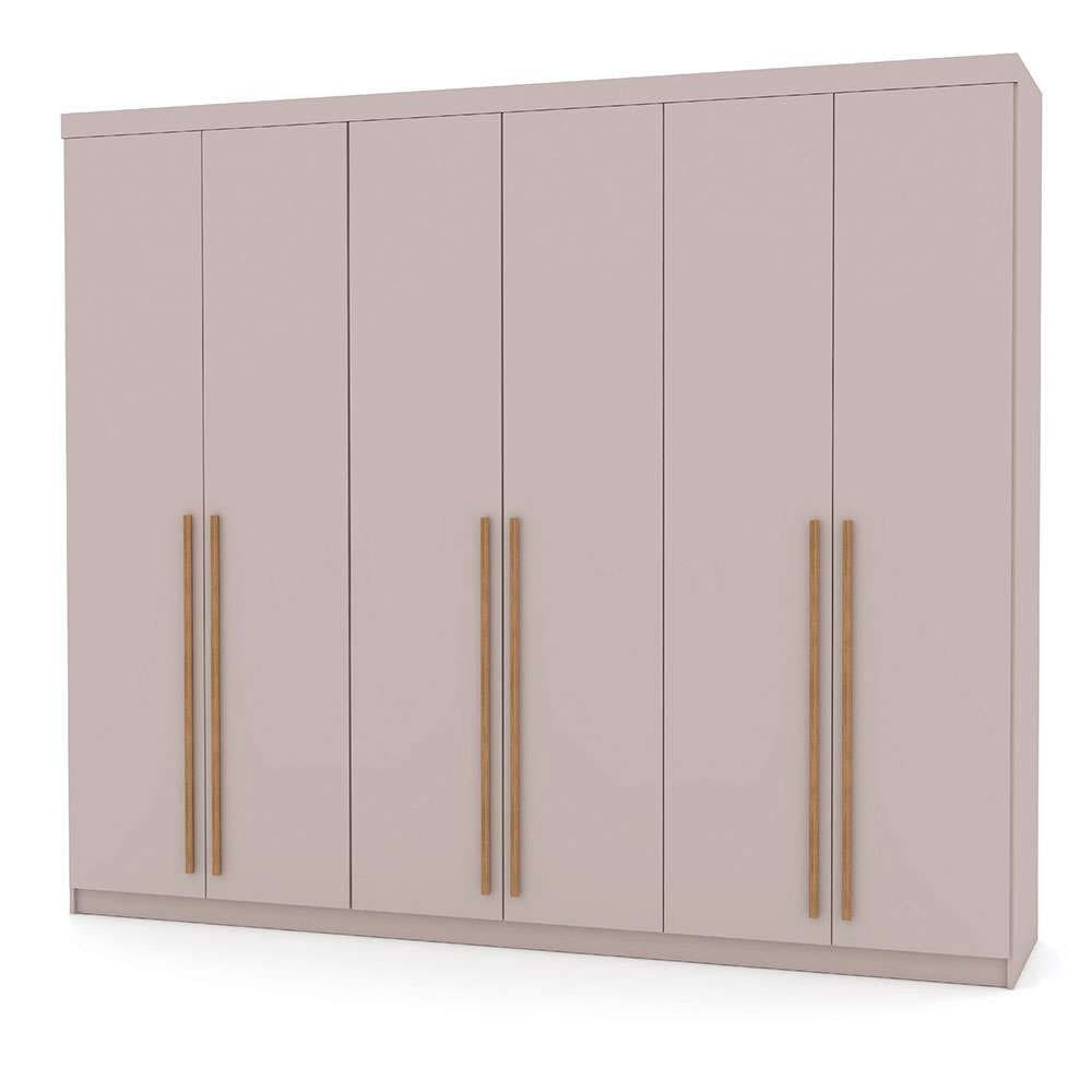 guarda-roupa casal majestic 6 pt 6 gv 