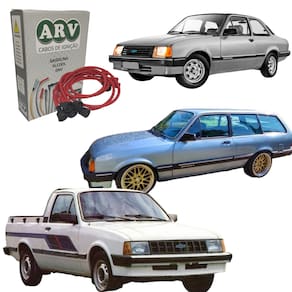 Jogo de Cabo de Vela ARV Chevette Chevy Marajo 1.0/1.4/1.6