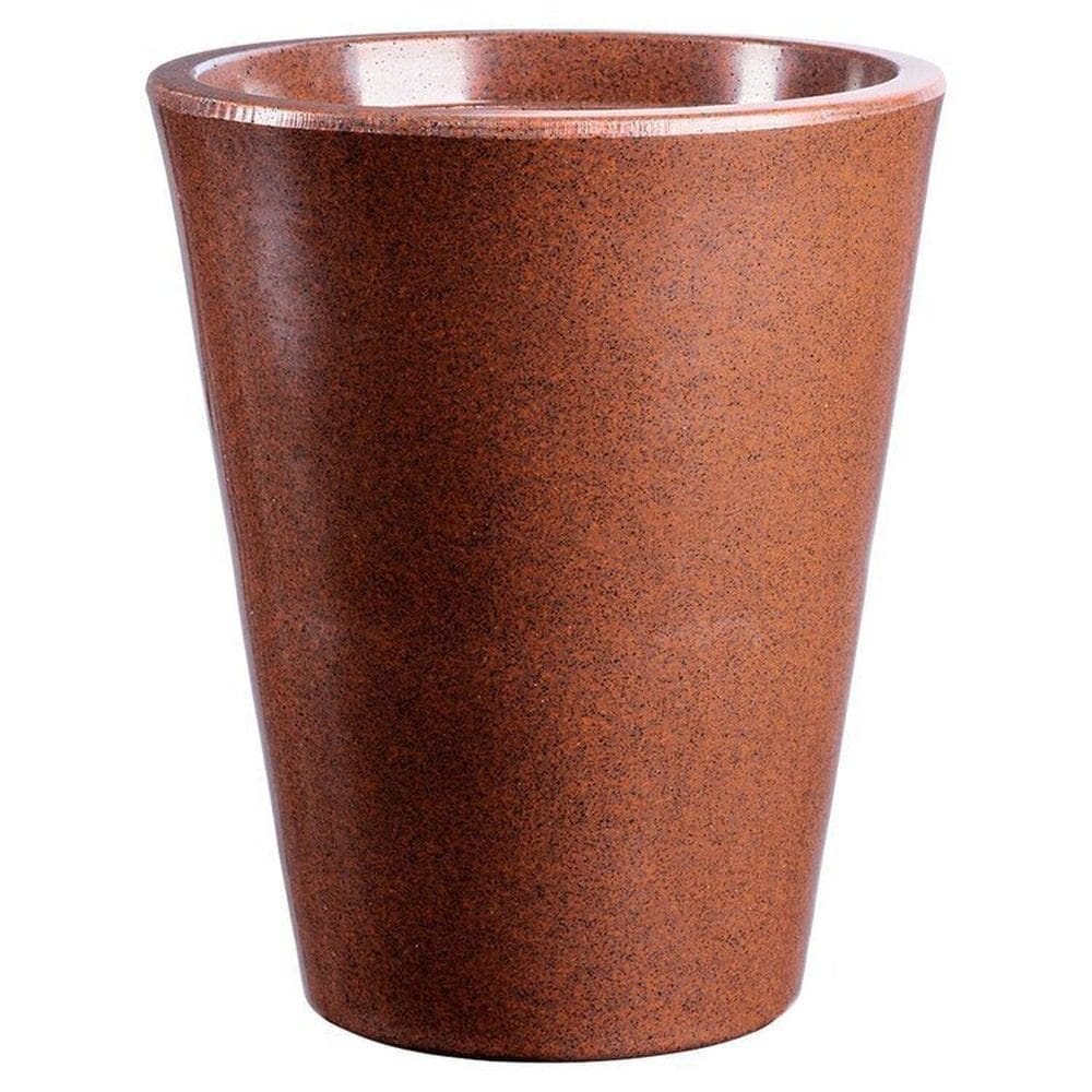 Conjunto de 15 Vasos Decorativo para Plantas Aldora 26 Marrom