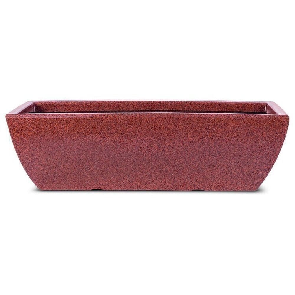 Conjunto de 5 Vasos Decorativo Jardineira Tamara 80 Marrom