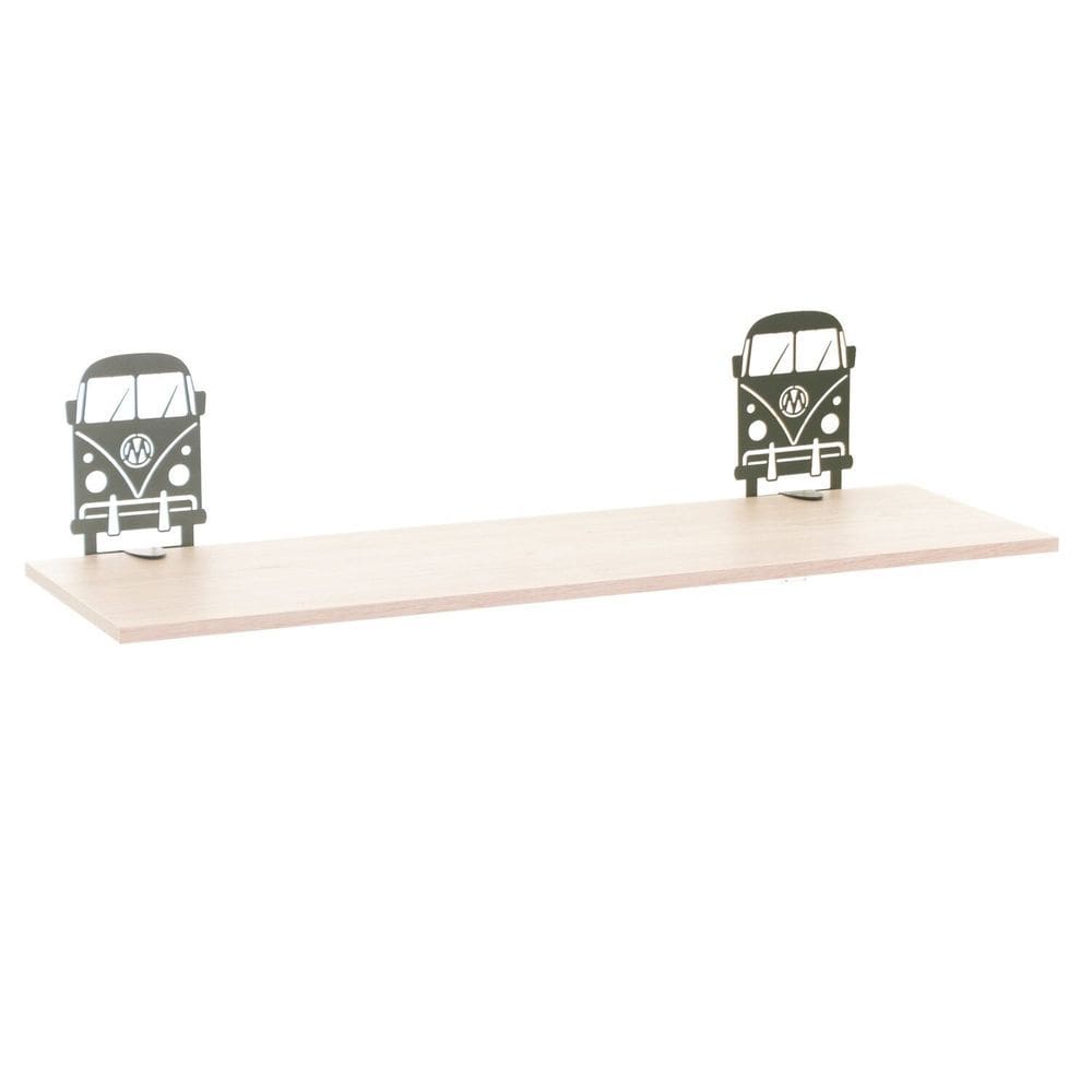 Prateleira Decorativa Kombi Verde/legno