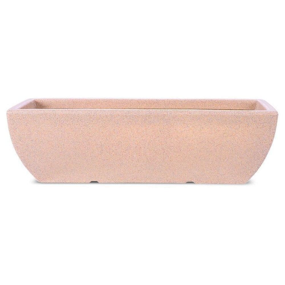 Conjunto de 15 Vasos Decorativo Jardineira 80 Tamara Bege