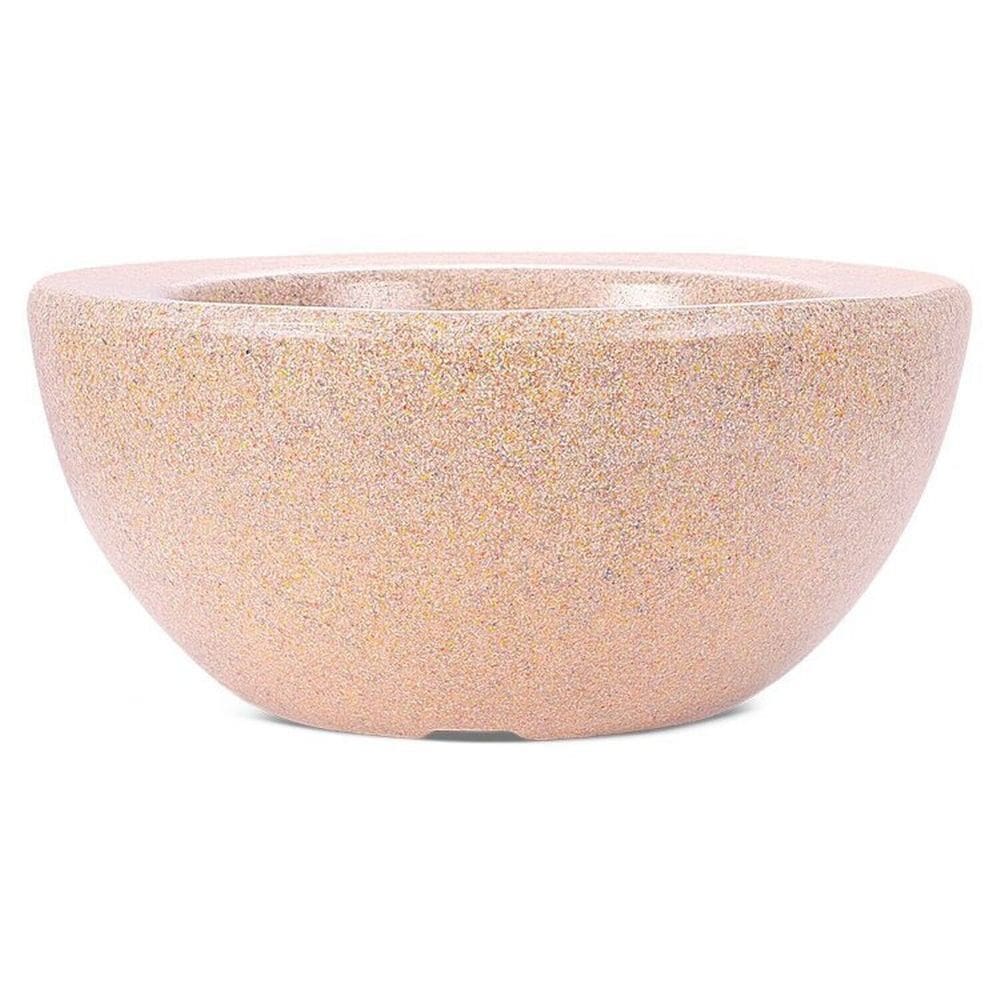 Conjunto de 15 Vasos Decorativo para Plantas Bacia Siena 12 Bege