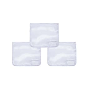 Kit Com 3 Saquinhos de Maternidade Hug Para Trocas Branco