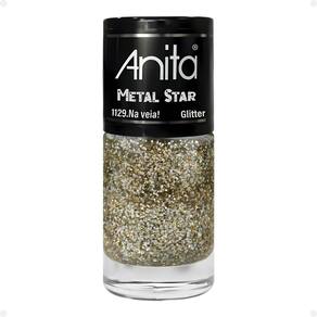 Esmalte Glitter Anita Metal Star Na Veia! 10ml