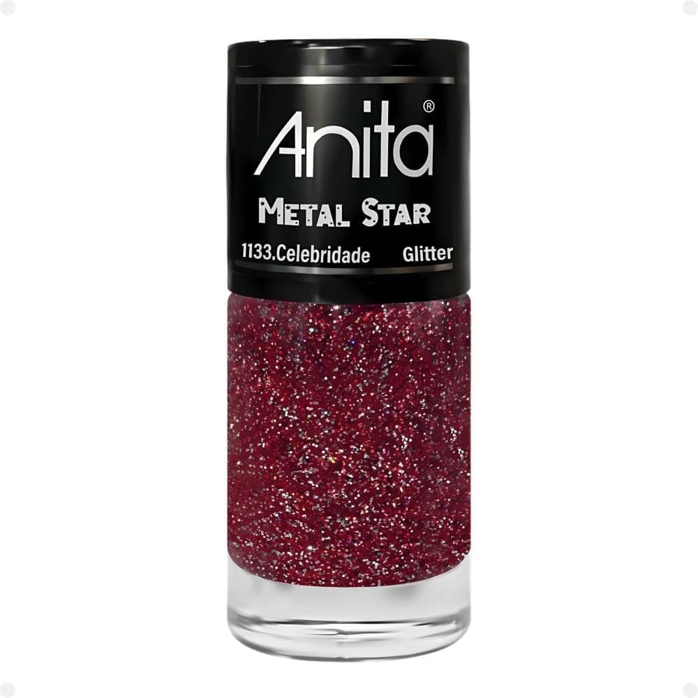 Esmalte Glitter Anita Metal Star Celebridade 10ml