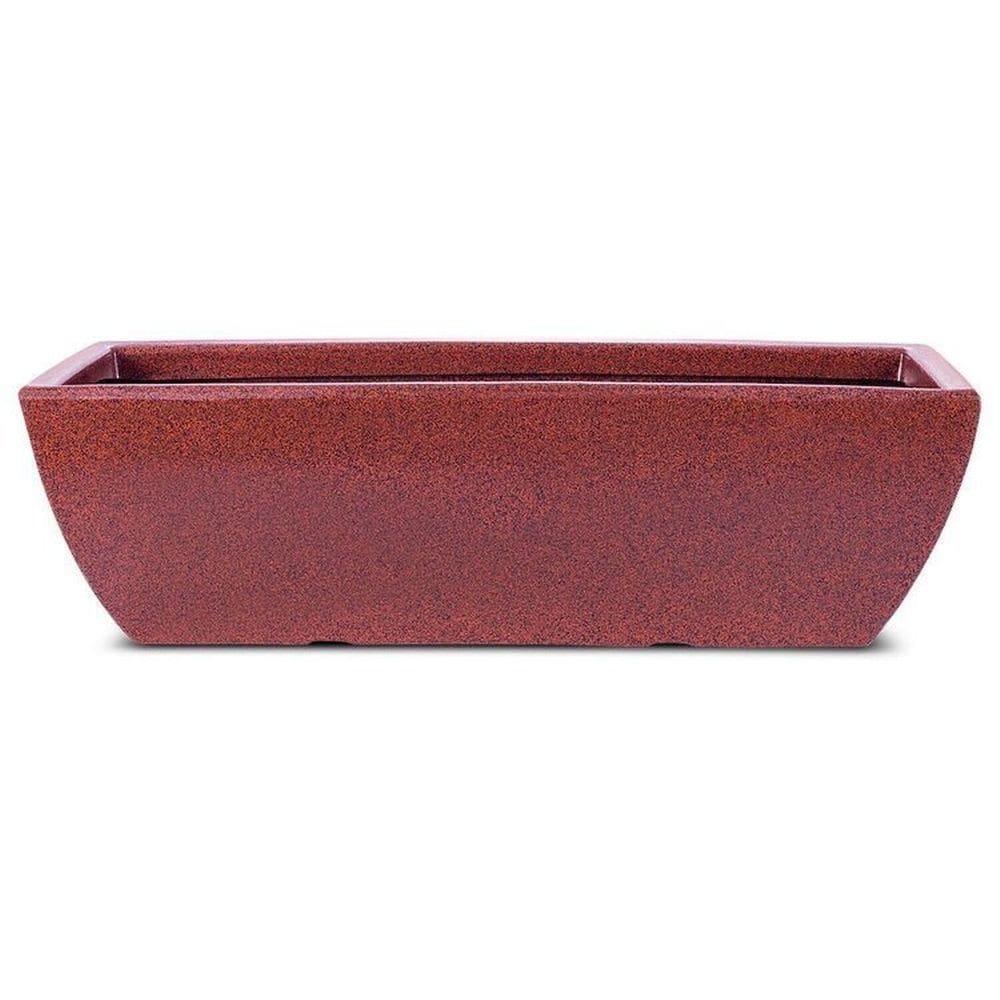 Conjunto de 20 Vasos Decorativo Jardineira Tamara 60 Marrom