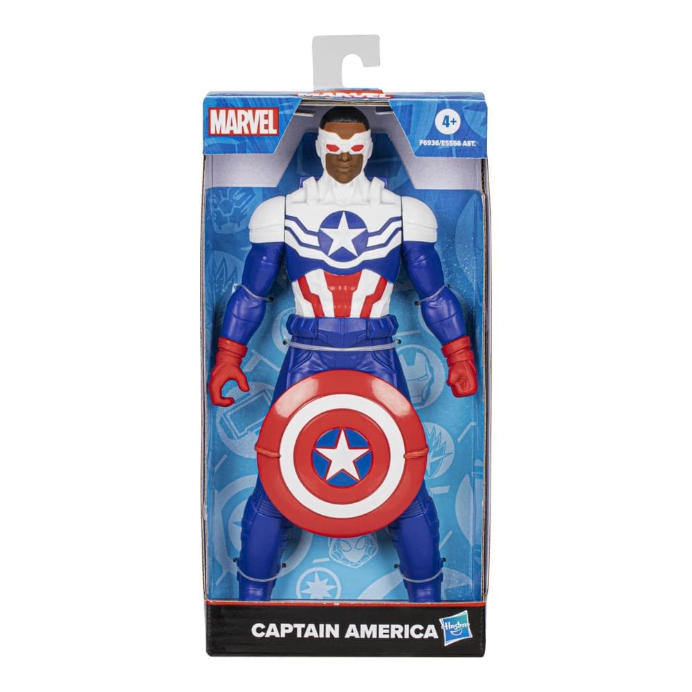 Boneco Capitão América Hasbro Marvel Mighty Hero Series