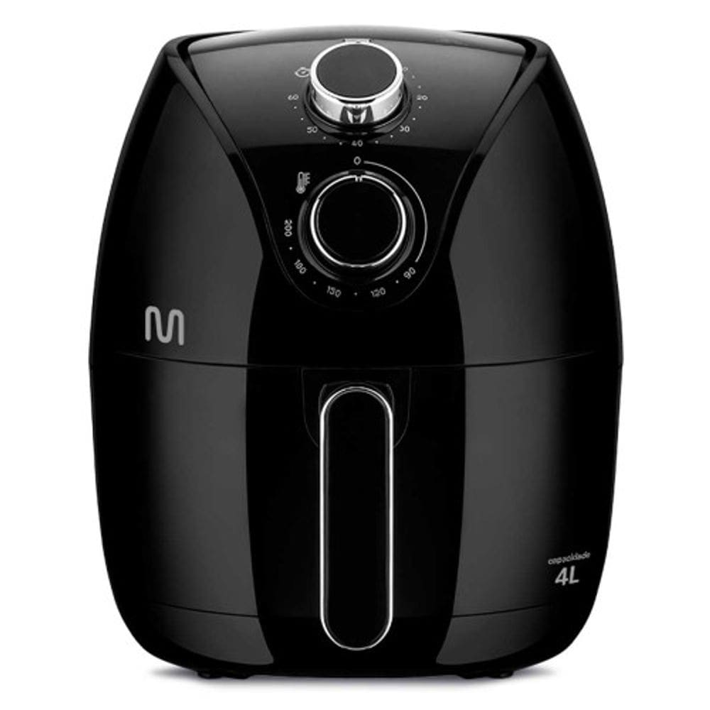 Air Fryer Multilaser Go202 4l Com Grade 1500w 60min De Timer