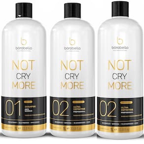 KIT 1 SHAMPOO 2 ATIVO Not Cry More BÓRABELLA