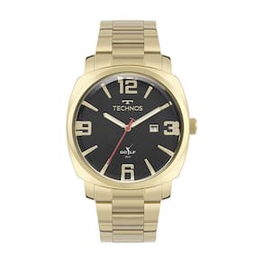 Relógio Technos Masculino Ref: 2115txd/1p Clássico Golf Dourado