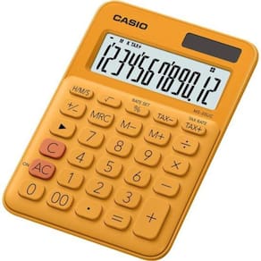 Calculadora De Mesa Ms20uc 12 Dígitos Laranja