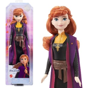Disney Frozen Boneca Rainha Anna Frozen II Saia Cintilante