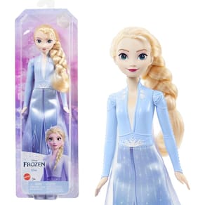 Disney Frozen Boneca Rainha Elsa Frozen II Saia Cintilante