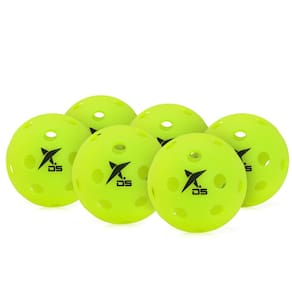 Bola de Pickleball Drop Shot Indoor pack com 06 Unidades