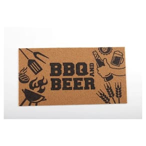 Tapete para Churrasqueira Vinil BBQ and Beer 40cm x 75 cm Kapazi