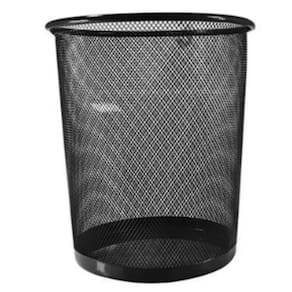 Lixeira para cosinha e sala de casa licheira de metal telada