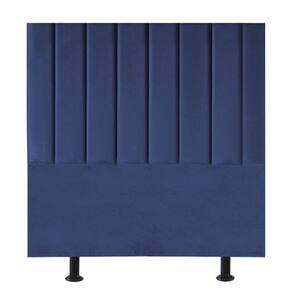 Cabeceira Estofada Cama Box Casal 140 cm Maisa Veludo