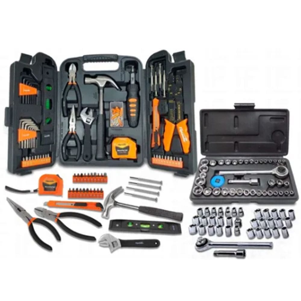 Kit Ferramentas 129 Peças c/ Maleta p/ Profissionais