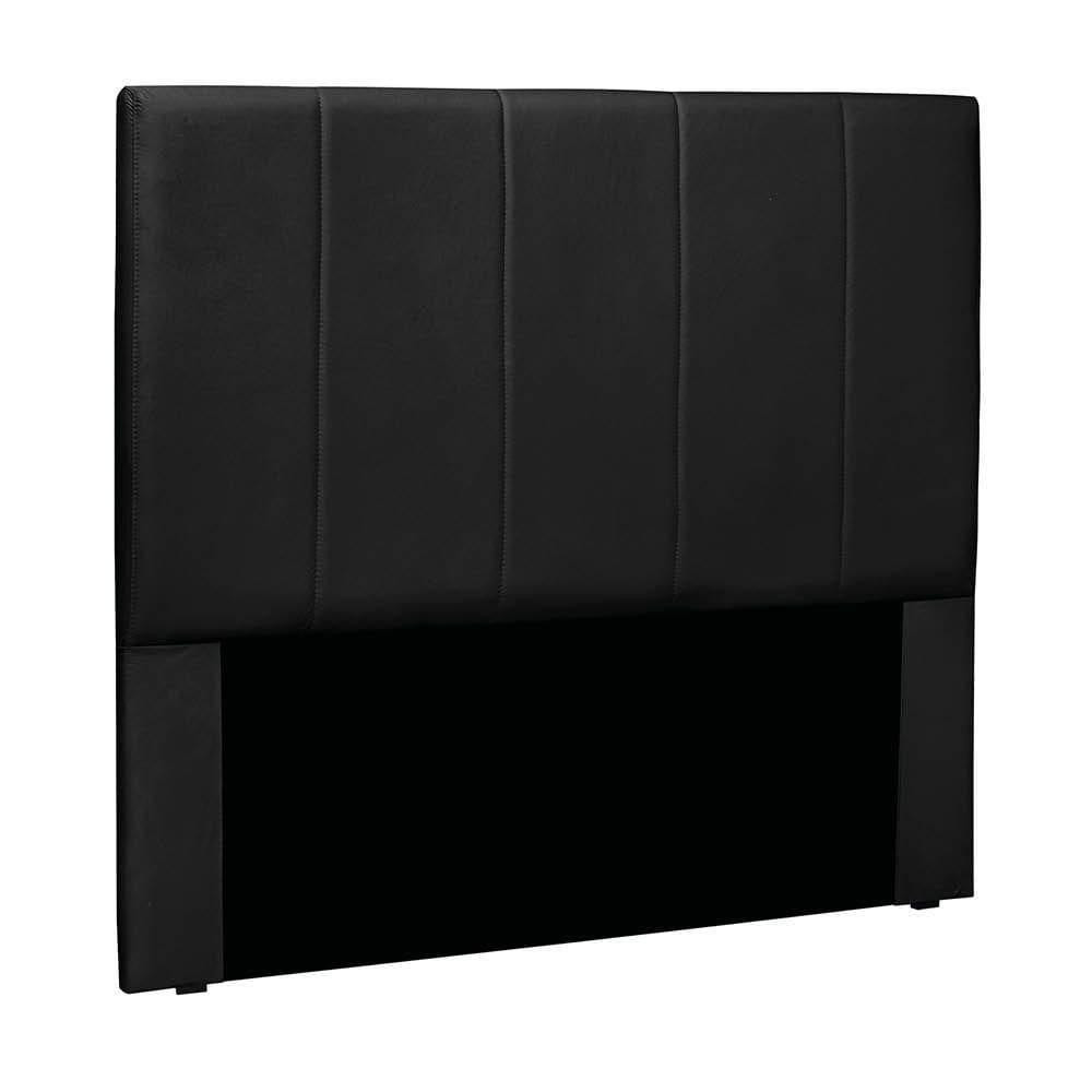 Cabeceira Cama Box Casal 140 Cm Arizona Veludo Preto S04 - D`rossi