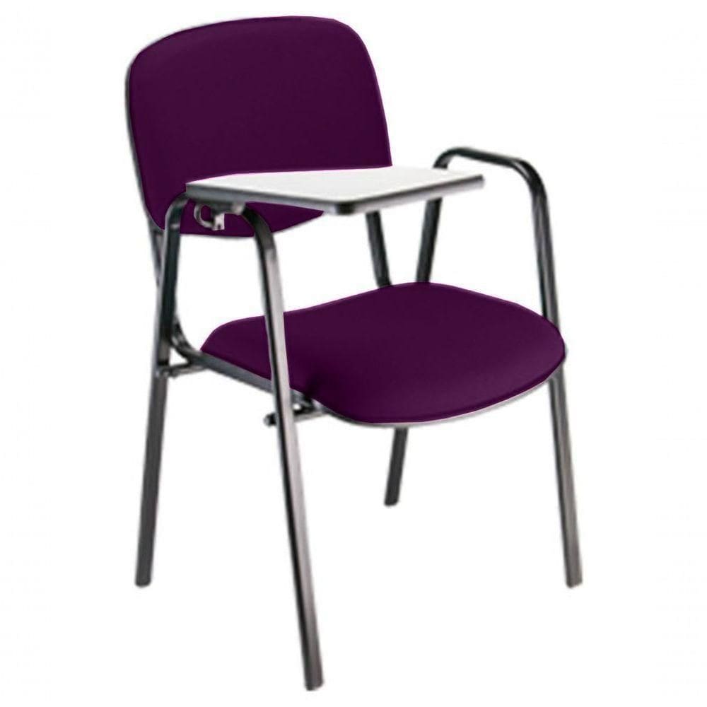 Cadeira Universitária Para Auditórios Linha Hotel Roxo