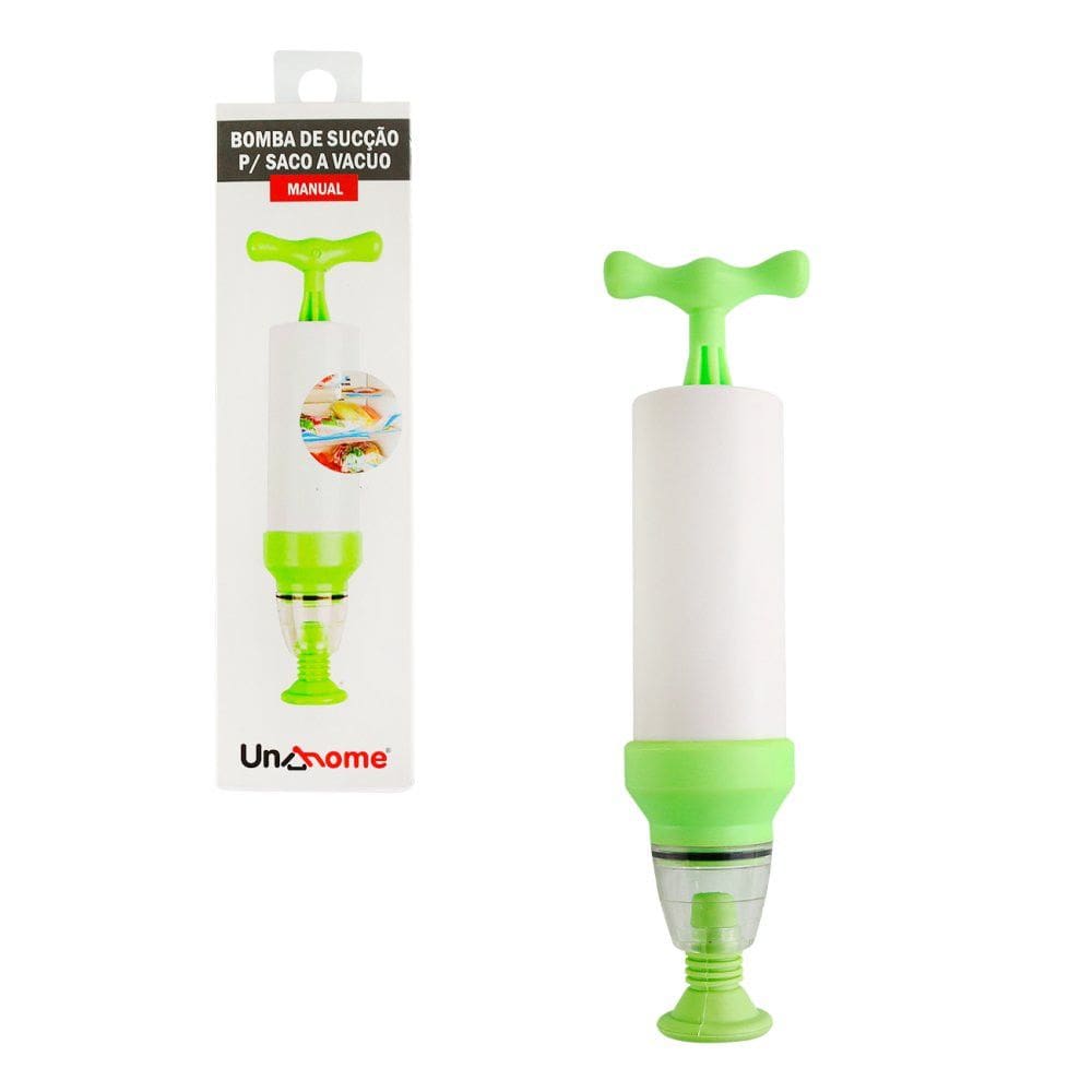 Bomba de Sucção Manual para Saco à Vácuo