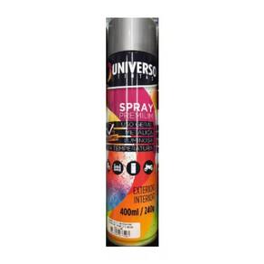 Tinta SPRAY USO Geral Aluminio Metalico 400ML Universo