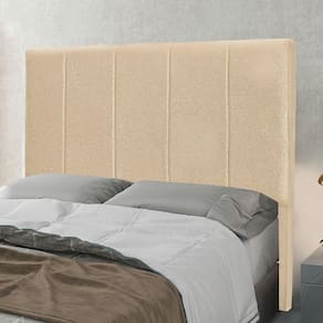 Cabeceira Cama Box Queen 160 Cm Arizona Linho S04 - D`rossi Cor Dourado