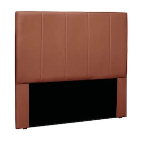 Cabeceira Cama Box Solteiro 90 Cm Arizona Veludo S04 - D`rossi Cor Cobre