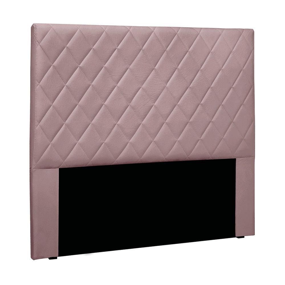 Cabeceira Cama Box King 195 Cm Dubai Veludo Lilás S04 - D`rossi