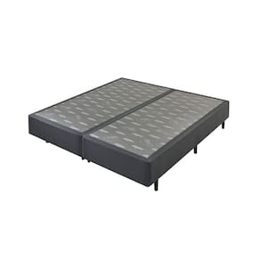 Base Para Cama Box Casal Ecoflex Grafite 158x198x25cm Base Box