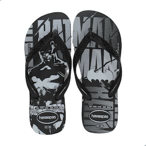 Chinelo Havaianas Top Dc Logomania-Preto