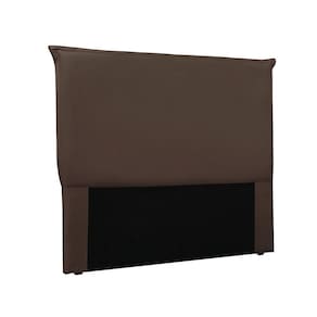 Cabeceira Cama Box Solteiro 90 Cm Garden Veludo Marrom S04 - D`rossi
